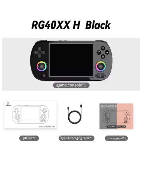 consoles de jeux portable noir 0452