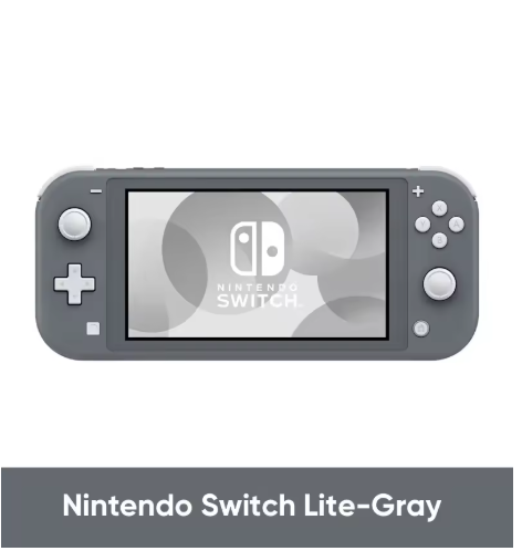 consoles de jeux portable Gris nitendo lite gaming 001