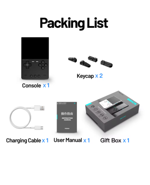 consoles de jeux portable Noir gaming 0041