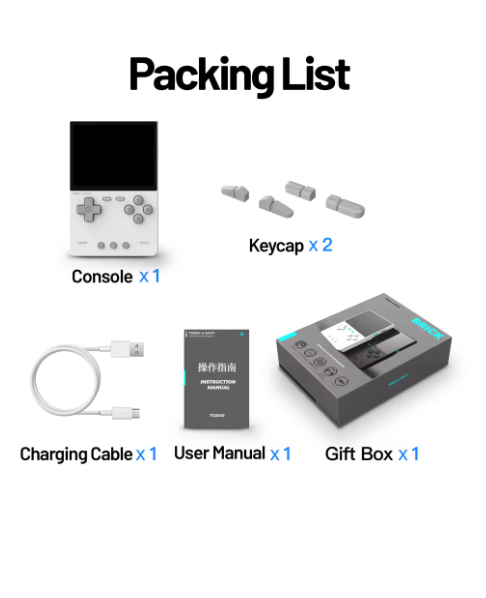 consoles de jeux portable blanc gaming 45289