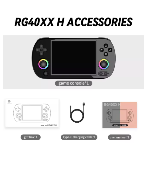 consoles de jeux portable Noir gaming 001