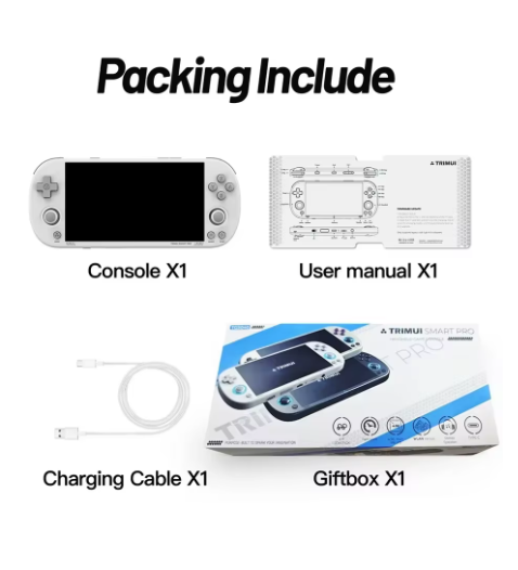 consoles de jeux portable blanc 04521