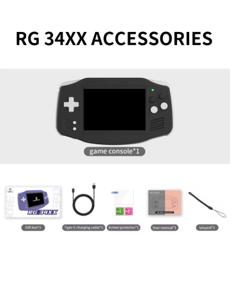 consoles de jeux portable noir gaming 0415
