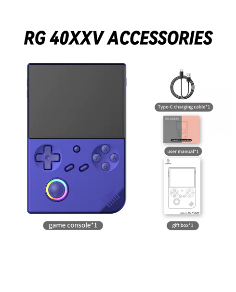 consoles de jeux portable bleu gaming 0785