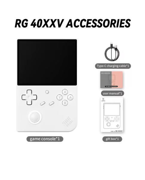 consoles de jeux portable blanc gaming 04152