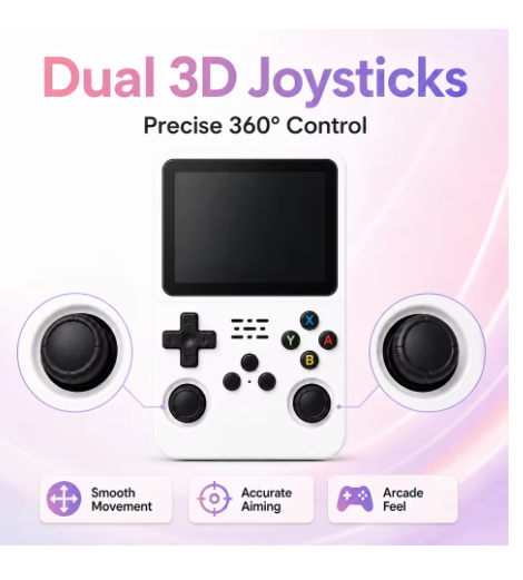 consoles de jeux portable game blanc gaming 001