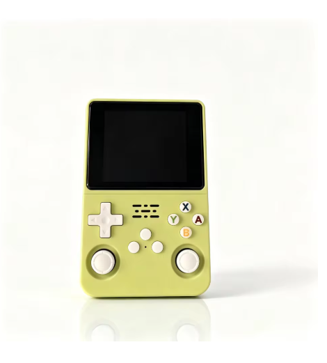 consoles de jeux portable jaune gaming 007