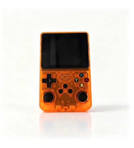 consoles de jeux portable orange gaming 007