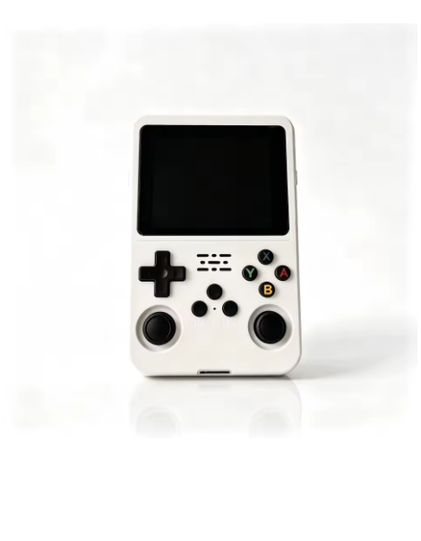 console retro game blanc white 001