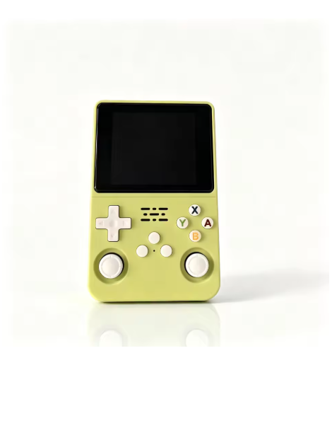console retro game jaune clair gaming 01