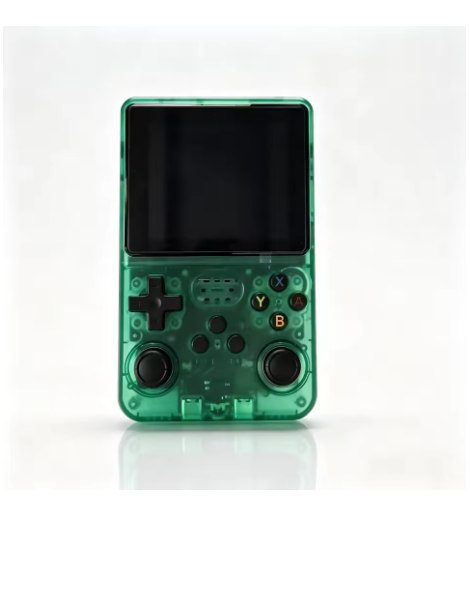 console retro game vert clair transparent 001