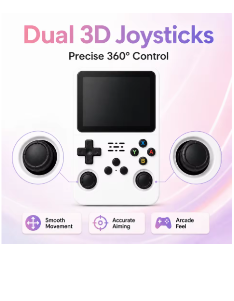 console retro game blanc white 04125
