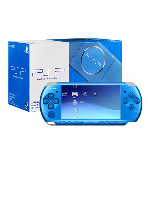 PSP console 3000 bleu gaming
