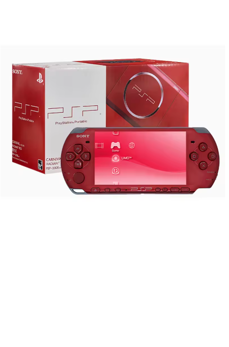 PSP console 3000 rouge gaming 0012