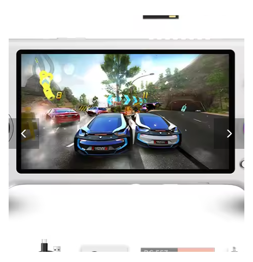 consoles de jeux portable blanc game 1296