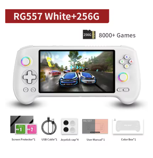 consoles de jeux portable blanc hd gaming 2587