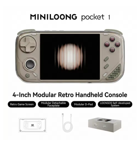 consoles de jeux portable gris gaming 41289