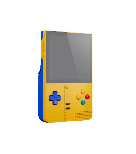consoles de jeux portable jaune gaming game 001