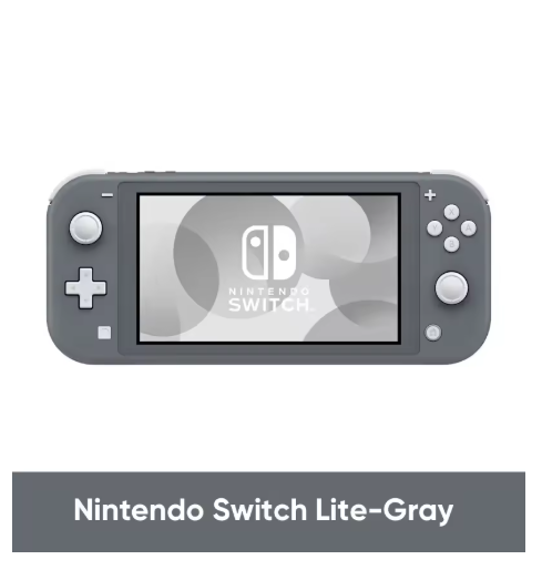 Nintendo Switch Lite gris gaming 5210
