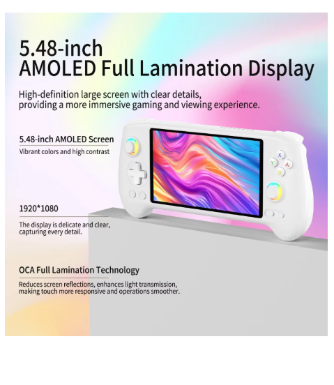 consoles de jeux portable blanc gaming 0014