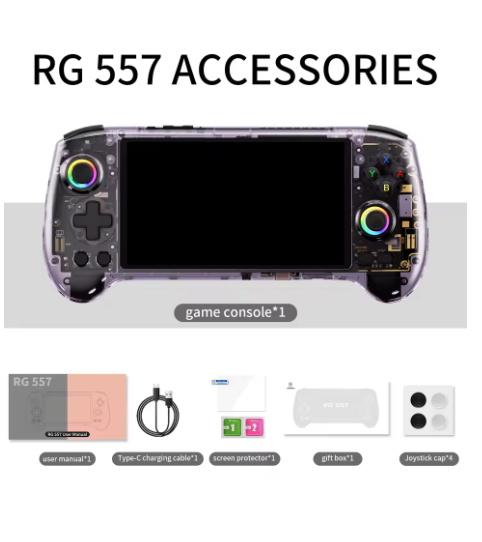 consoles de jeux portable violet gaming hd 001