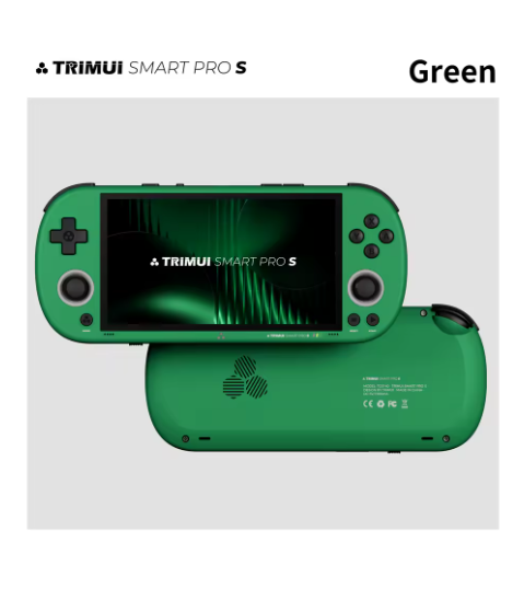 consoles de jeux portable vert gaming 85421