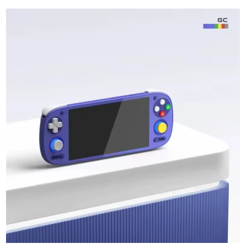 consoles de jeux portable violet indigo 001