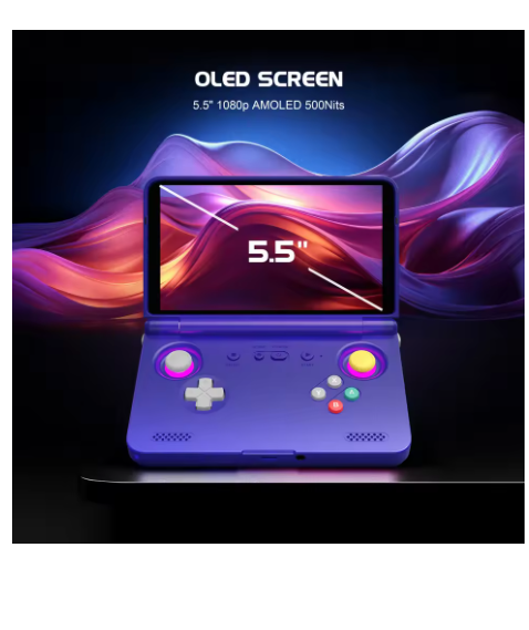 consoles de jeux portable viuolet bleu 4125