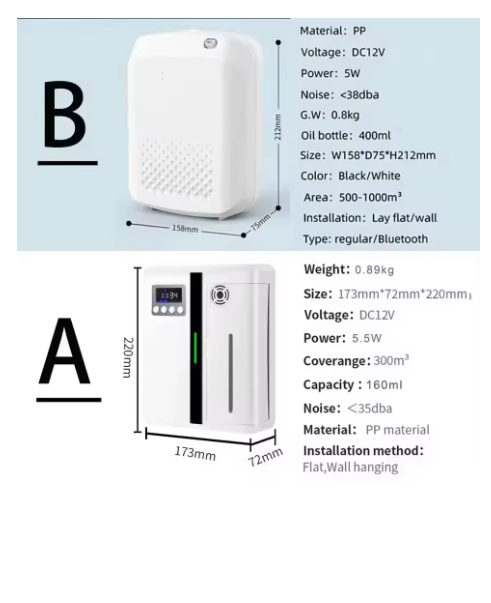 diffuseur parfum maison blanc huile 001