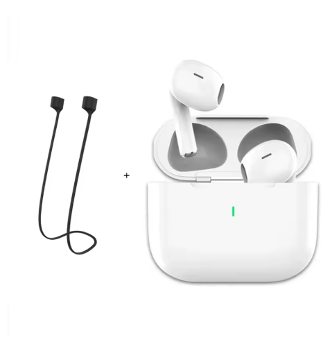 écouteurs sans fil bluetooth avec cordon blanc 001