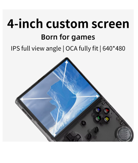 consoles de jeux portable noir rétro 001