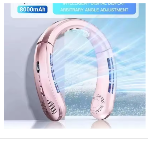 ventilateur de cou rose pink 001