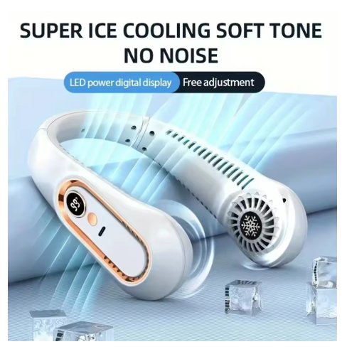 ventilateur de cou blanc 001 frais