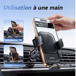 support de téléphone voiture Gris