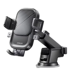 support telephone voiture ventouse noir reglable