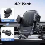 support telephone voiture pour grille aérateur noir 11