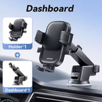support telephone voiture ventouse universel noir 18