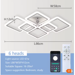 plafonnier luminaire 6 têtes
