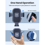 support de téléphone voiture bleu et noir pour aérateur 1
