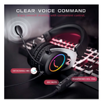 casque gamer sans fil noir 42