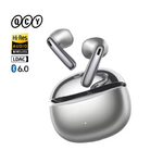 écouteur sans fil bluetooth argenté QCY 09