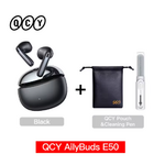 écouteur sans fil bluetooth noir QCY avec accessoires 15