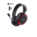 casque sans fil bluetooth Noir et rouge Pro