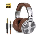 casque audio argenté pro 10