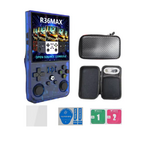 console retro gaming bleu