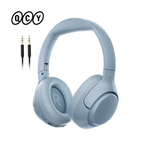 casque sans fil bluetooth bleu clair QCY 01