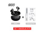 écouteurs sans fil bluetooth noir qcy 07