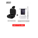 écouteurs sans fil bluetooth avec accessoires noir
