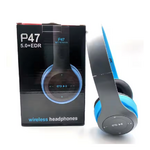 casque sans fil bleu p45 01