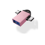 adaptateur usb usb-c rose 01
